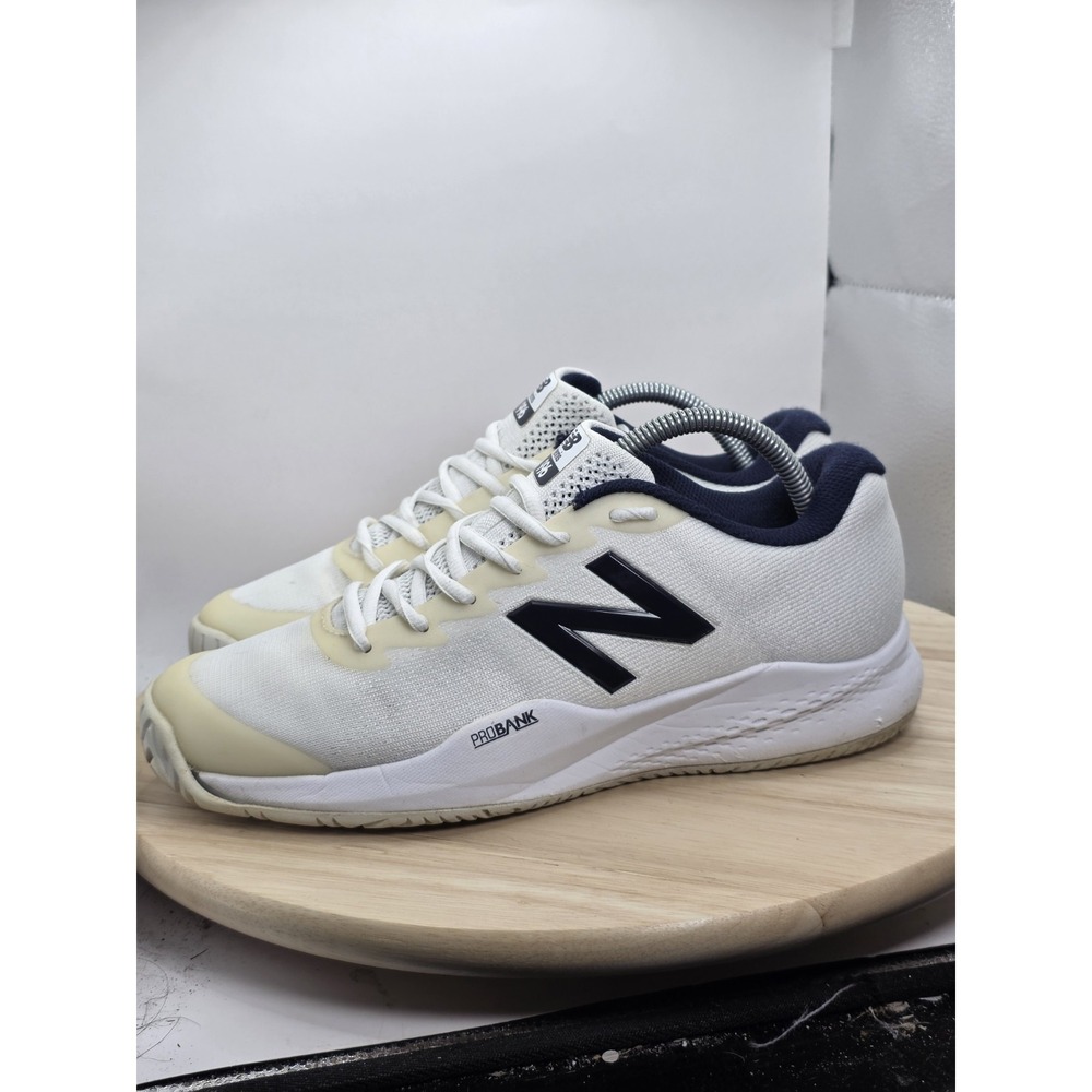 Mens‎ Sz 8 - New Balance 996v3 Court Tennis Pickleball Shoes Grey White MCH996P3